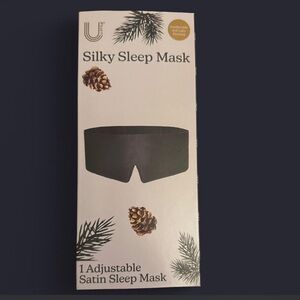 Silky Sleep Mask – Black